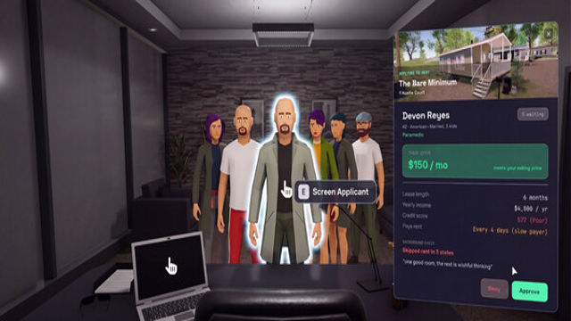 Hình ảnh trong game Rent Due Early Access