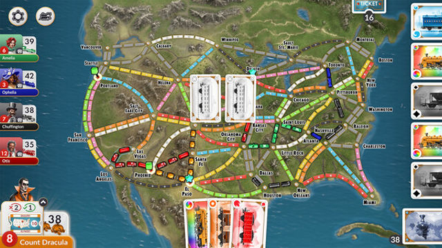 Hình ảnh trong game Ticket to Ride Spooktacular Bundle-TENOKE