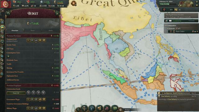 Hình ảnh trong game Victoria 3 Grand Edition v1.7.4-P2P