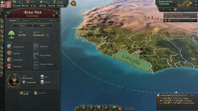 Hình ảnh trong game Victoria 3 Grand Edition v1.7.3-P2P