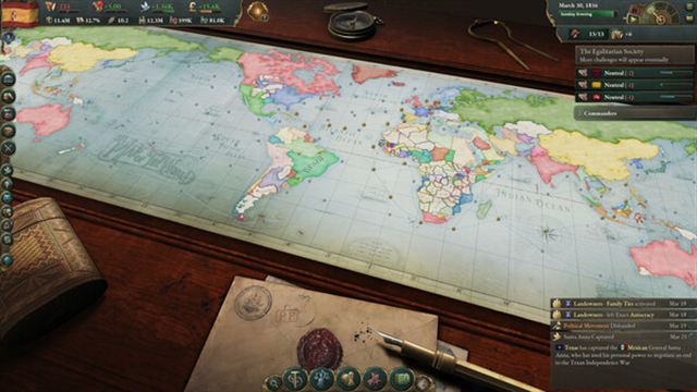 Hình ảnh trong game Victoria 3 Grand Edition v1.7.3-P2P