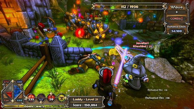 Hình ảnh trong game Dungeon Defenders Jesters Spooktacular-TENOKE