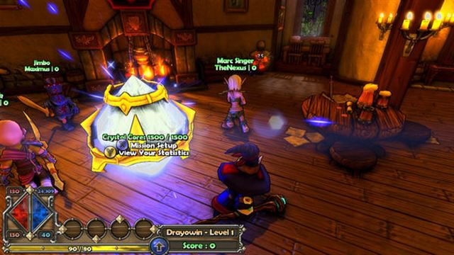 Hình ảnh trong game Dungeon Defenders Gunwitch Hero-TiNYiSO