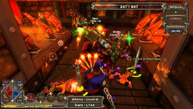Hình ảnh trong game Dungeon Defenders Valentine Citadel-TiNYiSO