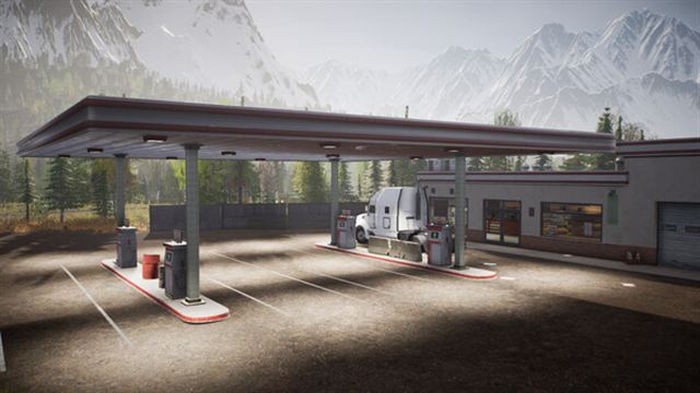 Hình ảnh trong game Alaskan Road Truckers v1.6-P2P