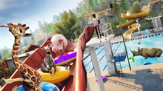 Hình ảnh trong game Goat Simulator 3 v1.1.4.1-P2P