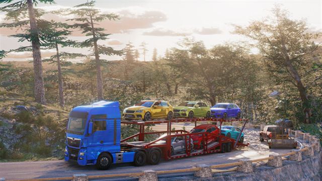 Hình ảnh trong game Truck and Logistics Simulator v1.02-P2P