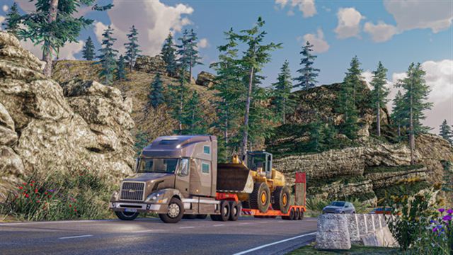 Hình ảnh trong game Truck and Logistics Simulator v1.02-P2P