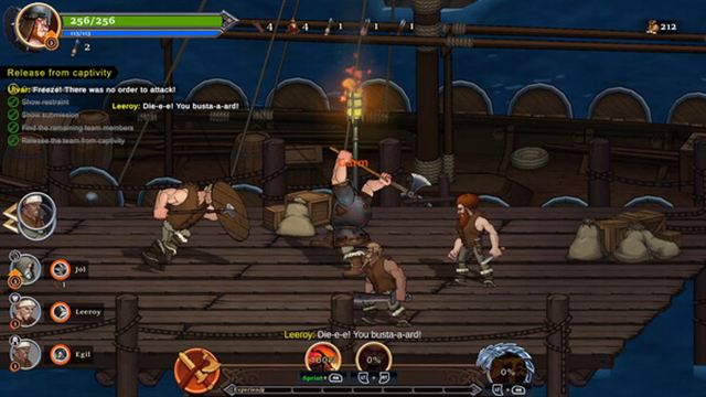 Hình ảnh trong game Drakkar Crew-TENOKE
