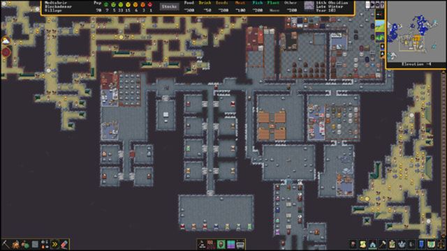 Hình ảnh trong game Dwarf Fortress v51.09-P2P