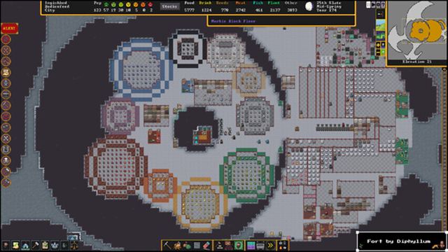 Hình ảnh trong game Dwarf Fortress v51.11-P2P