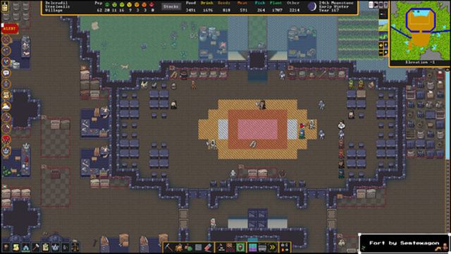 Hình ảnh trong game Dwarf Fortress v51.11-P2P