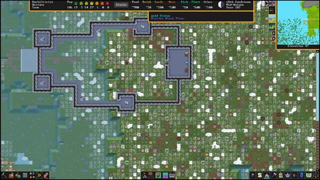 Hình ảnh trong game Dwarf Fortress v51.11-P2P