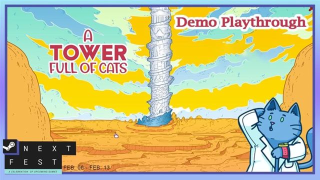 Tải game A Tower Full of Cats New Stage Gattaca-TENOKE